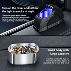 Car Door Ashtray | Windproof Design