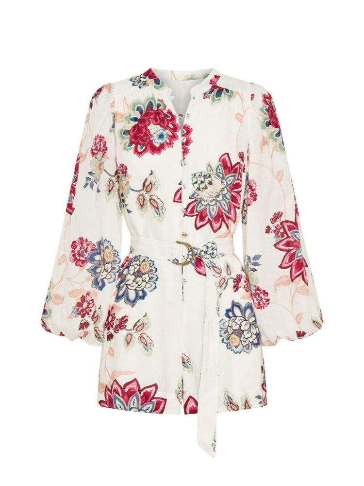 Summer Bloom Shorts Ensemble