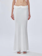 Satin Fishtail Skirt