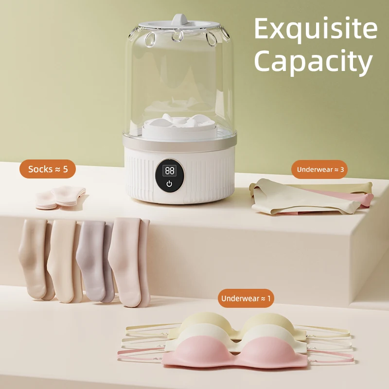 Mini Portable Washing Machine | Deep Cleaning Made Effortless