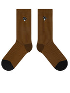 Cute Embroidered Letter Socks
