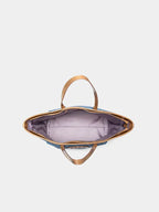 Woven Luxe Tote Bag for Women