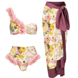 Handmade Appliqué Sexy Bikini Set