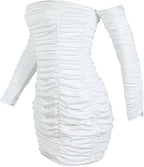 One-Shoulder Body-Fitting Dress