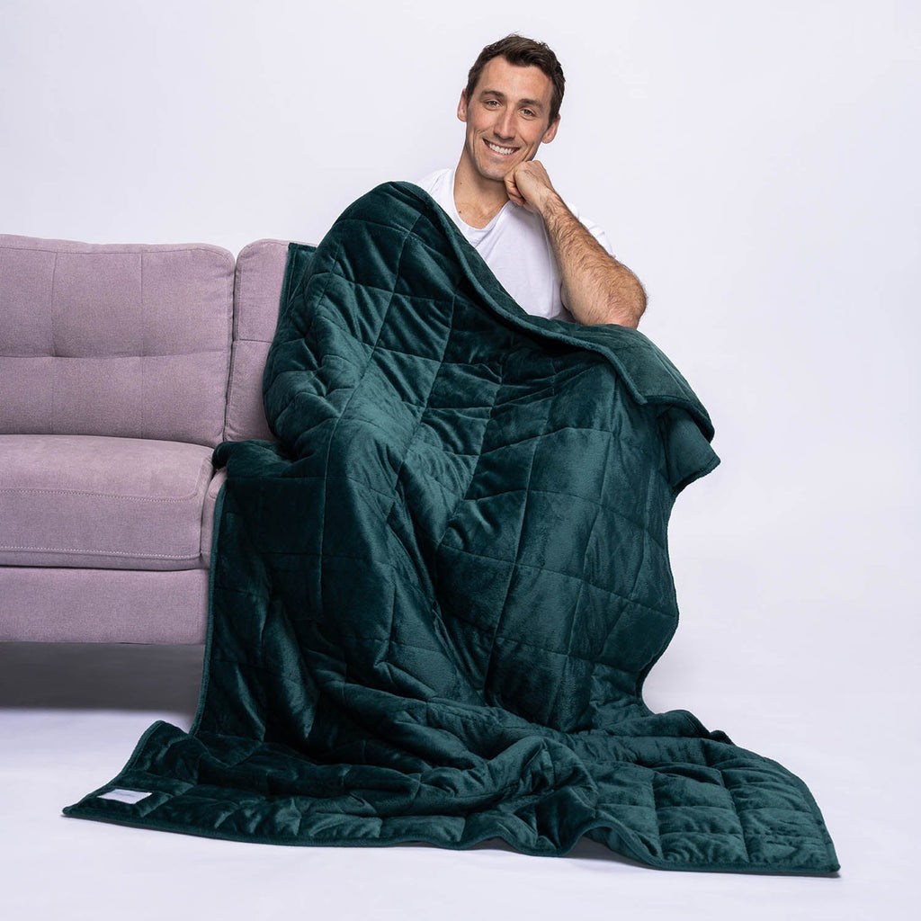 Moss Green Weighted Blanket