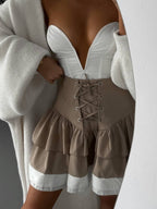 Tiered Ruffle Skirt Set