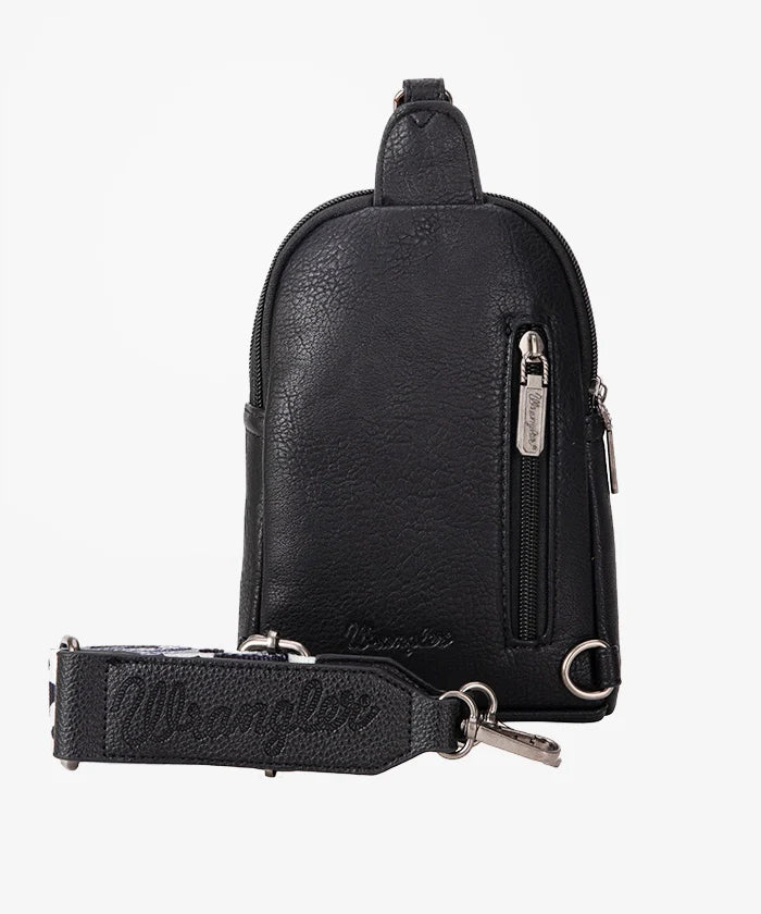Wrangler Cow Print Sling Bag