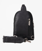 Wrangler Cow Print Sling Bag