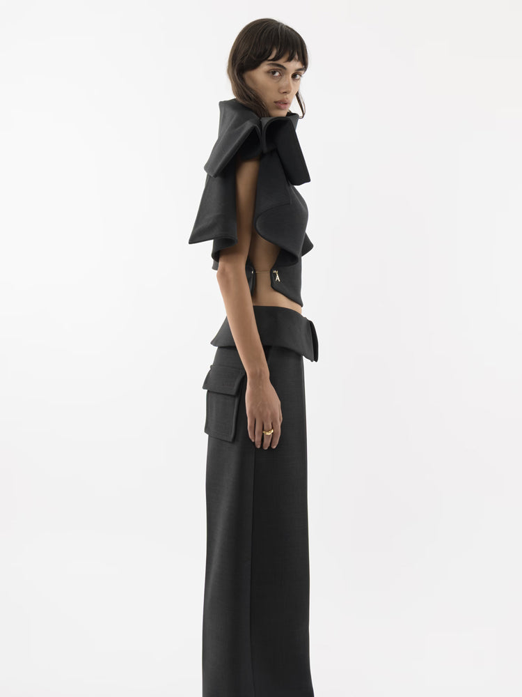 Asymmetrical Structured Top