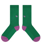 Cute Embroidered Letter Socks