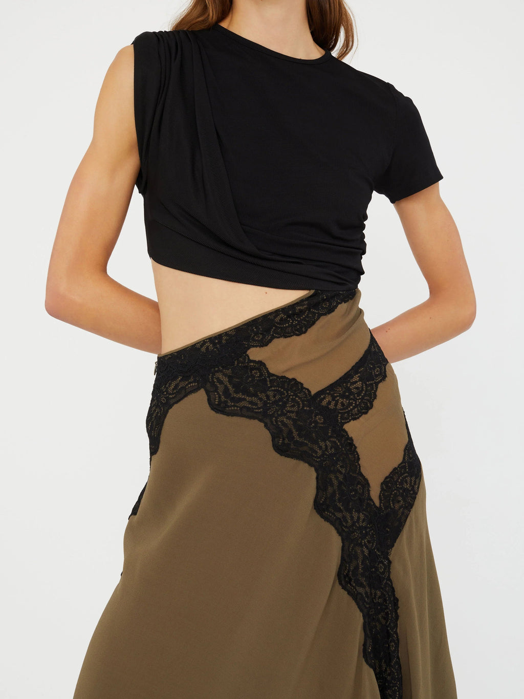 Verve Twisted Tee Midi Dress