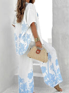 Casual Linen Shirt & Pants