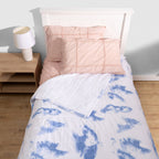 Blue Tie-Dye Blanket
