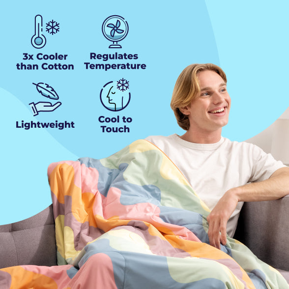 Leopard Print Cooling Blanket