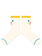 Fun and Cute Cartoon Pattern Cotton Socks