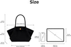 Henna™ Maxi Suede Tote Bag – Spacious Elegance with Timeless Style