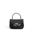Metal Double Buckle Handheld Kelly Bag