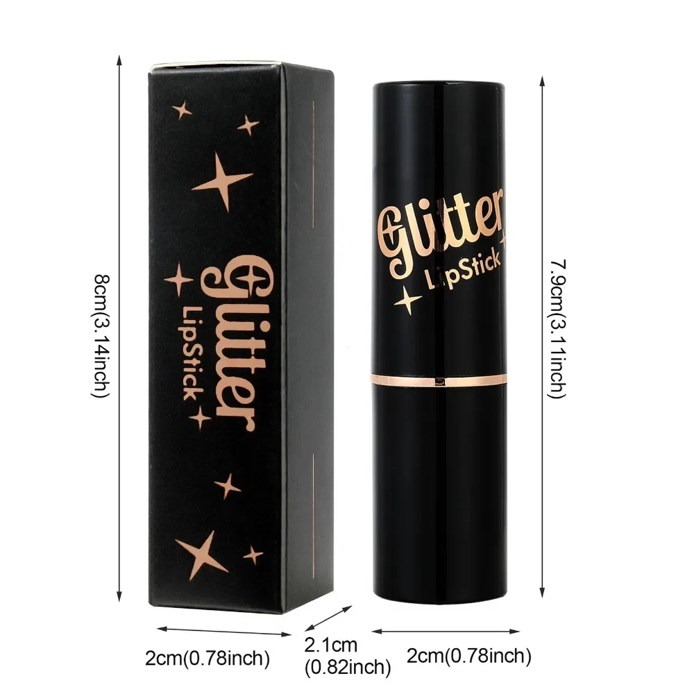 Diamond Lip Gloss  | Waterproof Glitter Lipstick