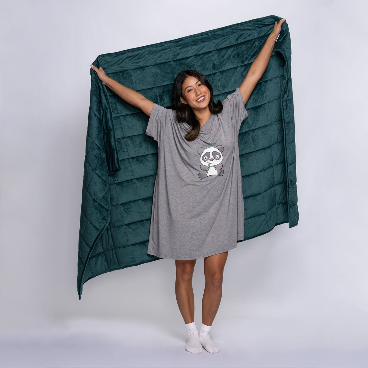 Moss Green Weighted Blanket