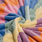 Pastel Wave Blanket