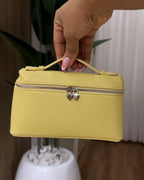 Harper Smooth Leather Vanity Bag