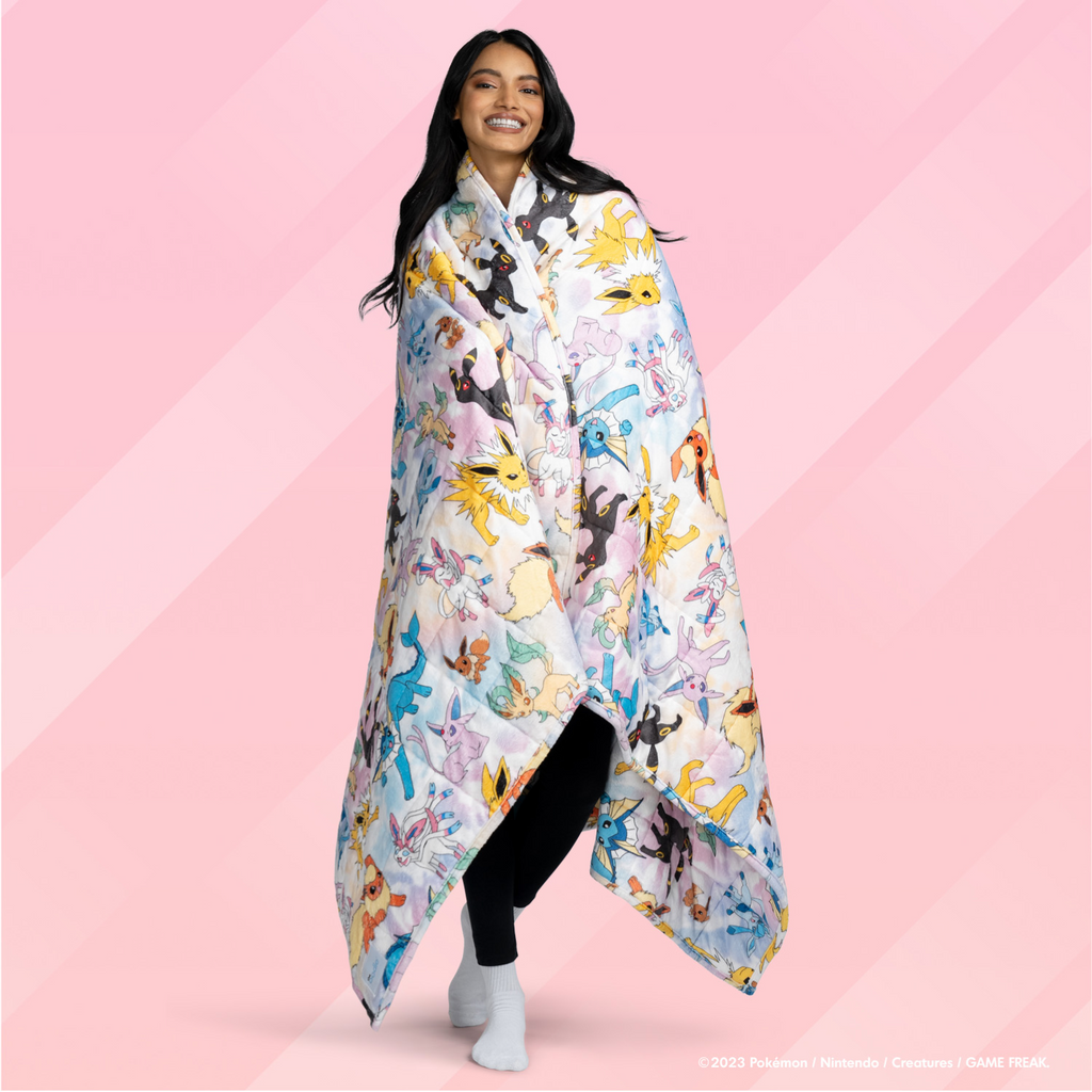 Pokémon Eevee Evolutions Weighted Blanket