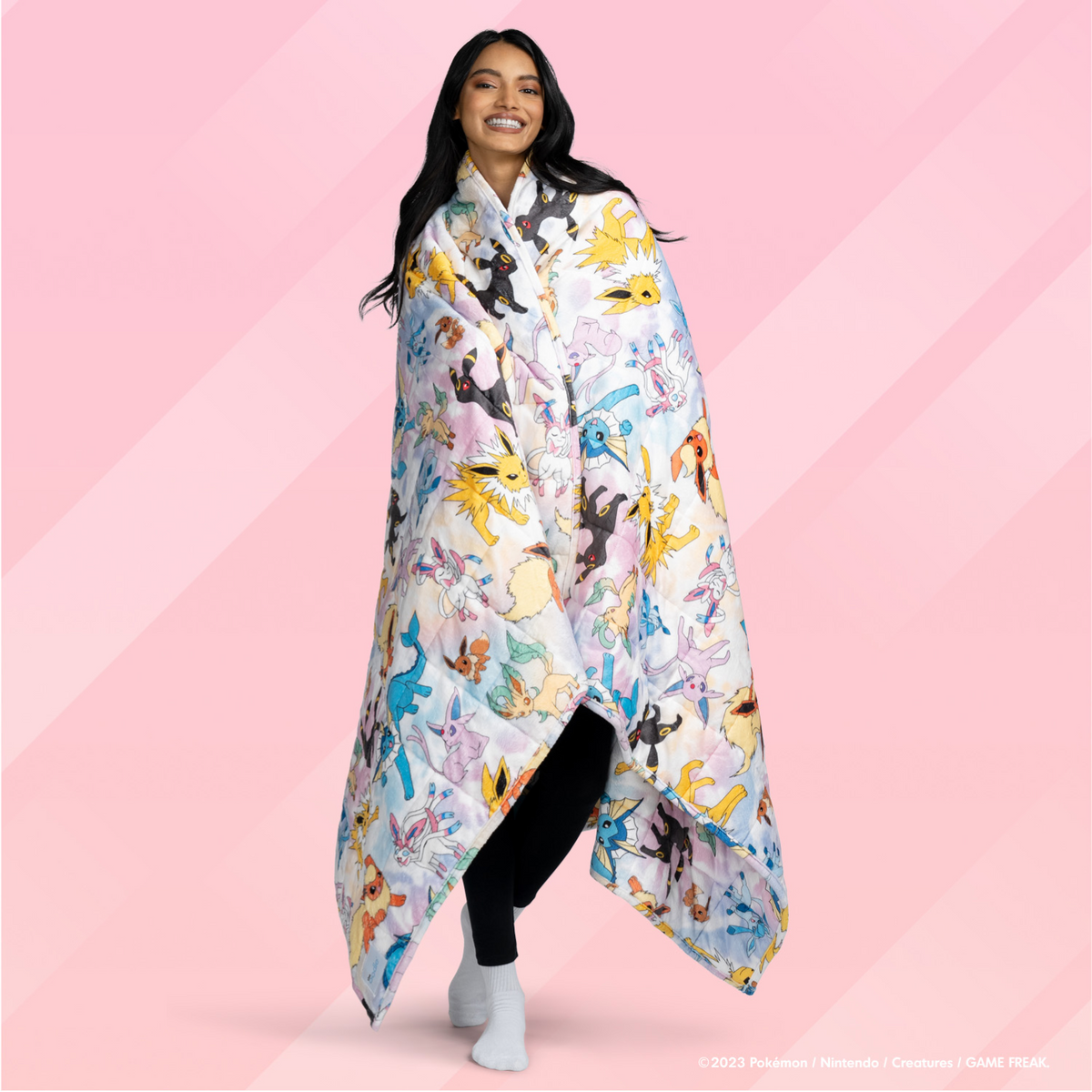 Pokémon Eevee Evolutions Weighted Blanket