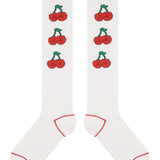 Sweet  Print Knee-High Socks