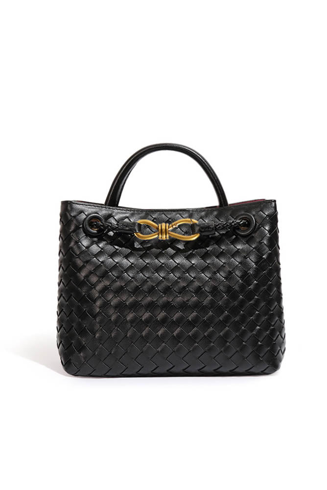 Light & Shadow Artistic Woven Tote