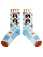 Cartoon Puppy Pattern Socks