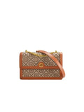 Vintage Jacquard Star Crossbody Shoulder Bag
