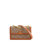 Vintage Jacquard Star Crossbody Shoulder Bag
