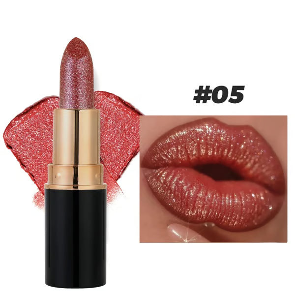 Diamond Lip Gloss  | Waterproof Glitter Lipstick