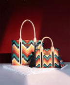 Wrangler Southwestern Pattern Concealed Carry Wide Tote Collection