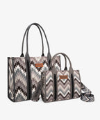 Wrangler Southwestern Pattern Concealed Carry Wide Tote Collection