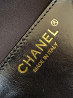 CC 25 Small Handbag Grained Calfskin & Gold-Tone Metal Bag