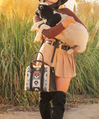 Wrangler Aztec Sherpa Trim Crossbody Purse Collection