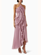 Ocean Whirlpool Maxi Dress