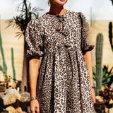 Freya Dress Leopard