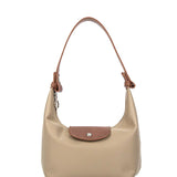 Colorblock PU Leather Dumpling Shoulder & Crossbody Bag