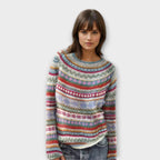 Manonin - Casual and comfortable striped sweater