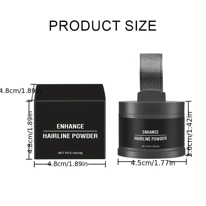 🔥Laatste dag uitverkoop 49%🔥Haarlijnpoeder dekt direct haaruitval