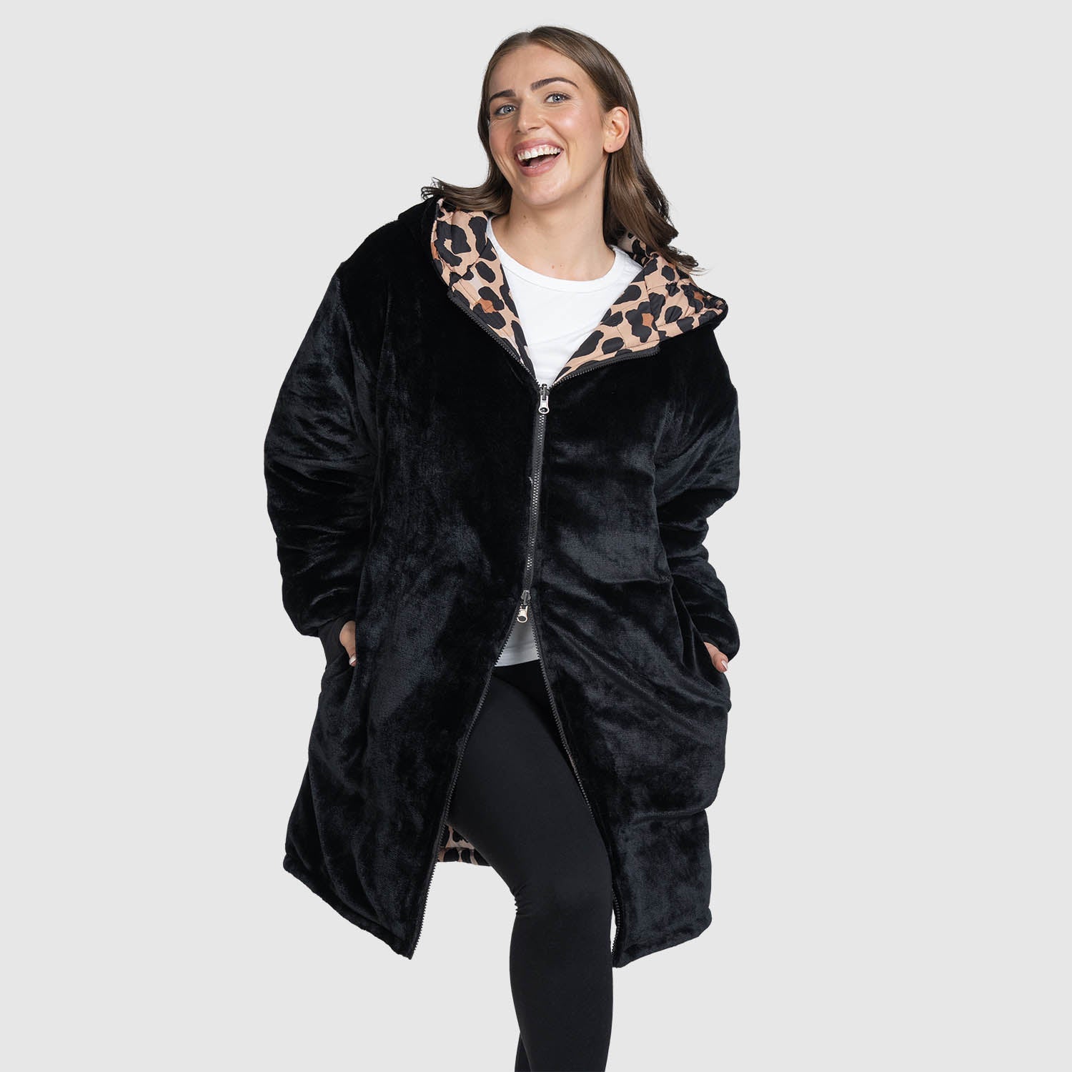 Leopard Print/Black