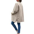Corinne | Classic Button-Down Oversized Coat