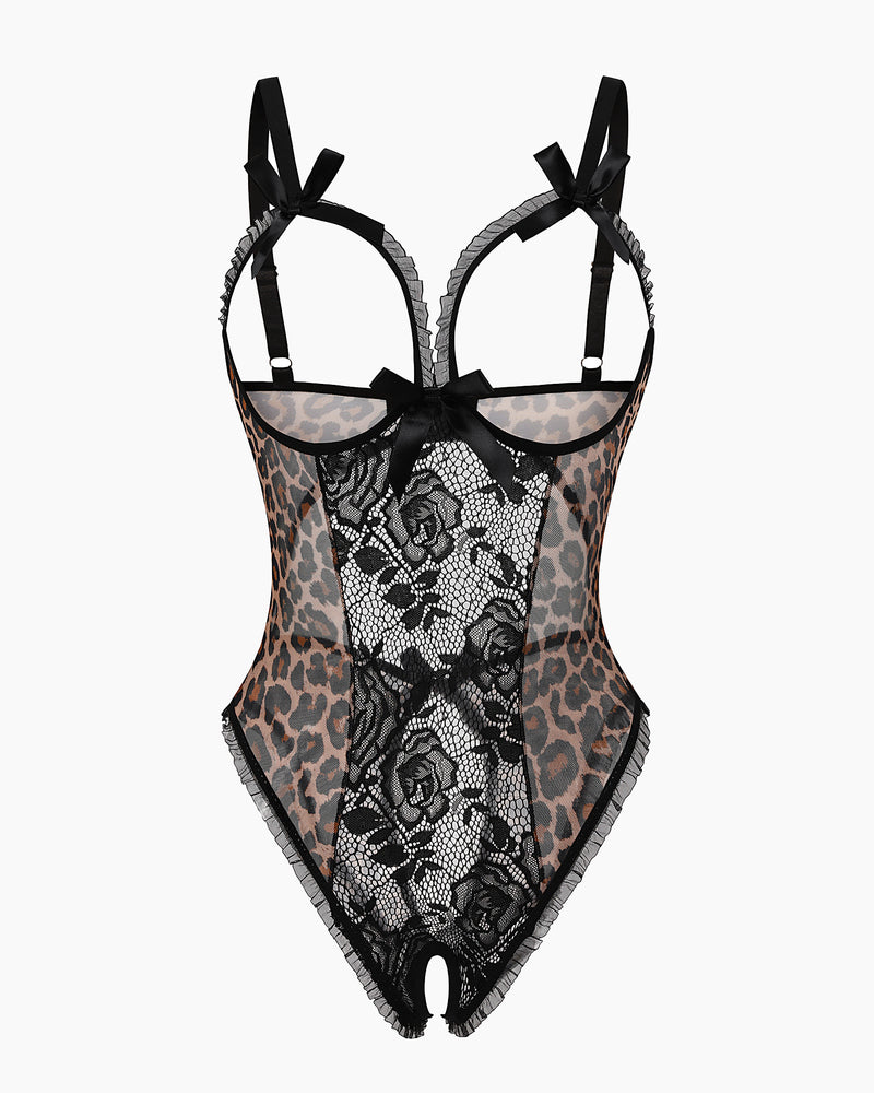 Christmas Lace Mini Bodysuit