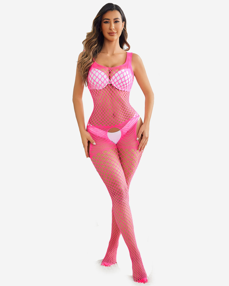 Fishnet Stockings Jumpsuit
