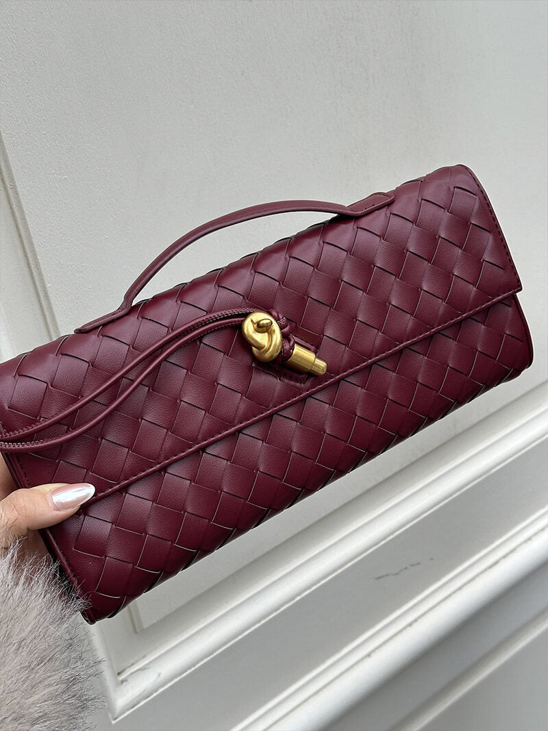 Violetta Woven Clutch – Timeless Luxury & Eco Elegance