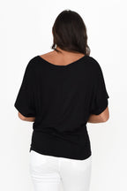 Black Maui Tee