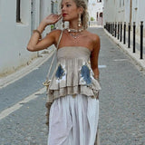 Bohemian Harem Pants Set