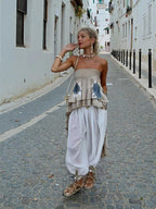 Bohemian Harem Pants Set